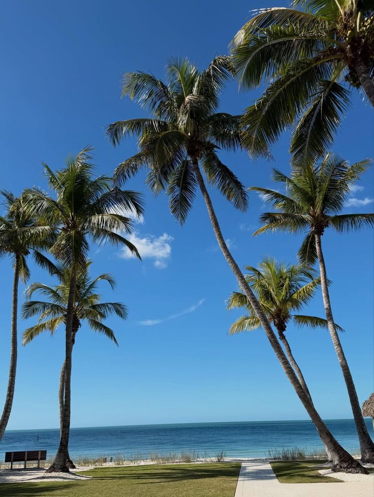 Jake Bongiovi shares a photo of his beach vacation spot with wife Millie Bobby Brown on Instagram