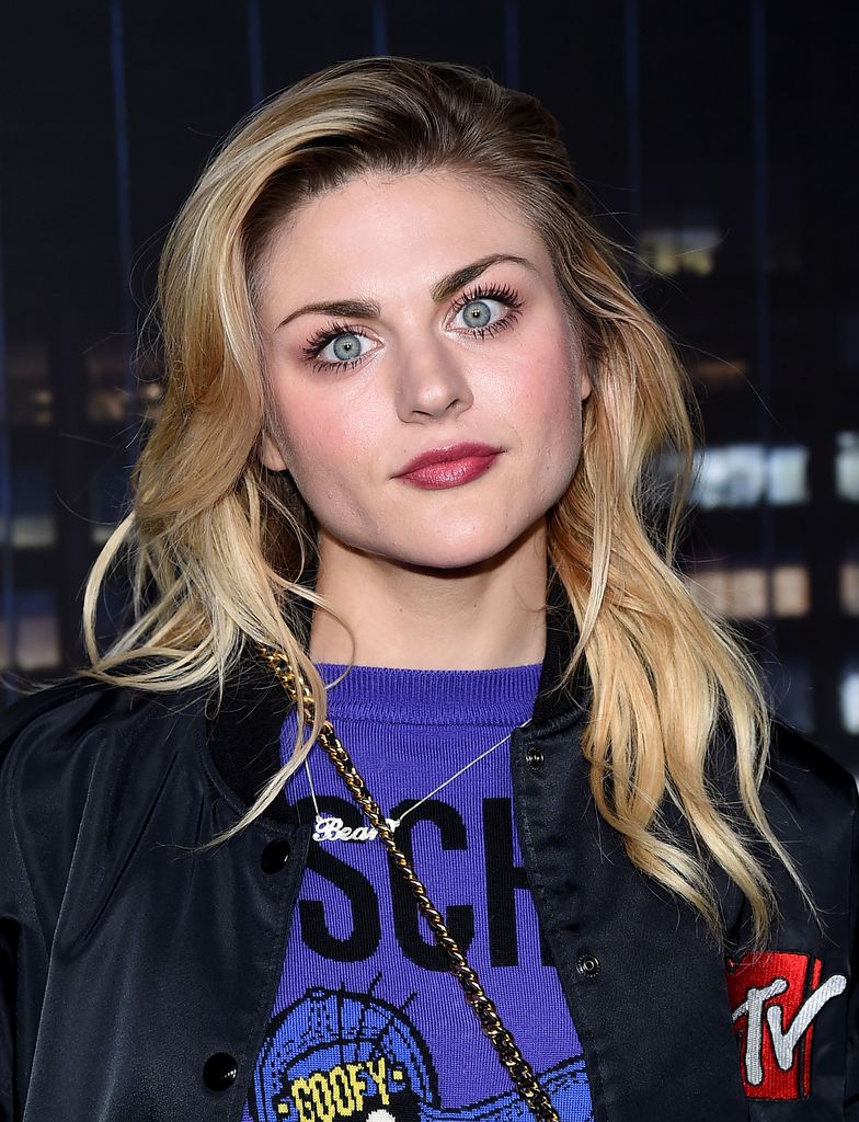 NEW YORK, NY - OCTOBER 24:  Frances Bean Cobain attends the Moschino x H&M fashion show at Pier 36 on October 24, 2018 in New York City.  (Photo by Jamie McCarthy/Getty Images)