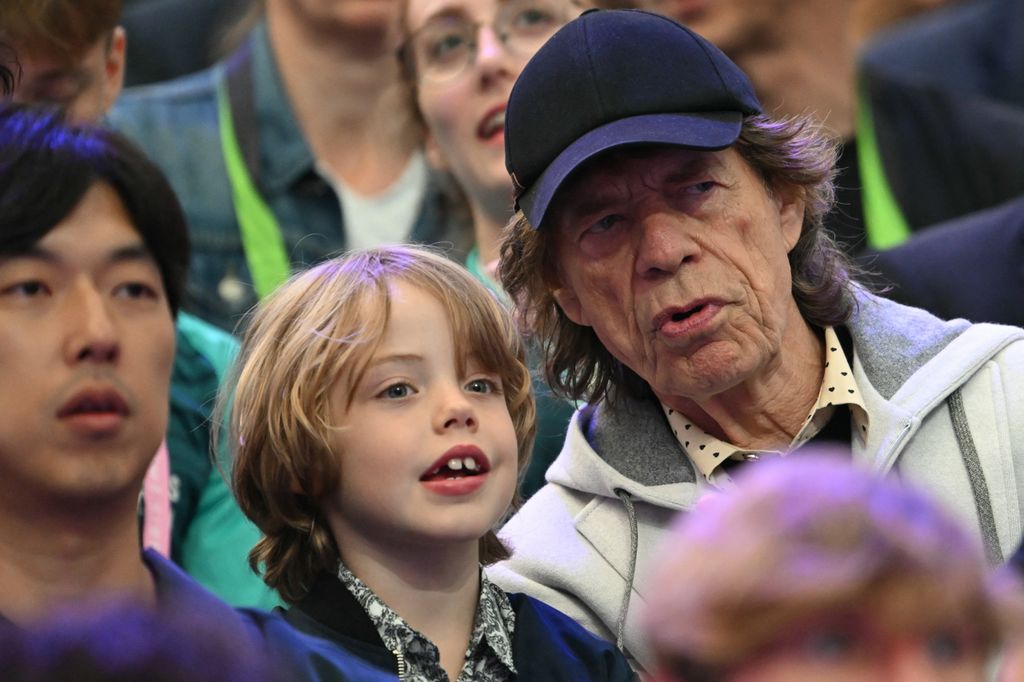 Mick with his lookalike son