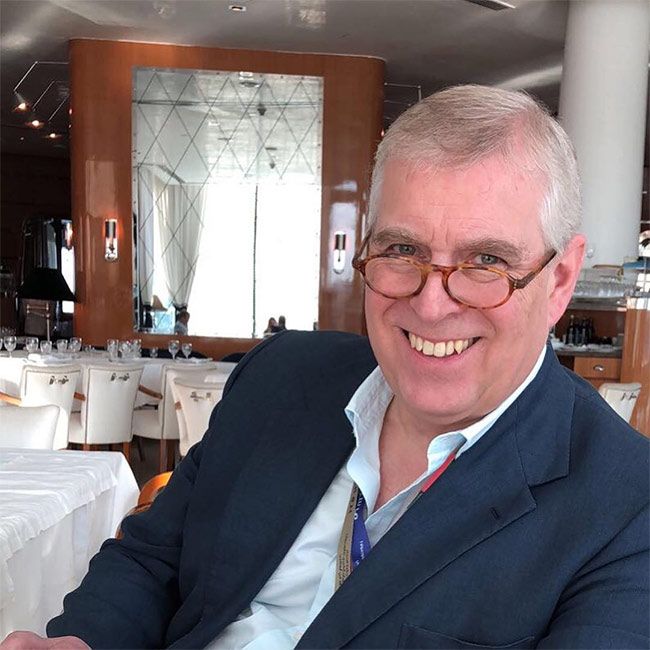 prince andrew birthday rare personal picture