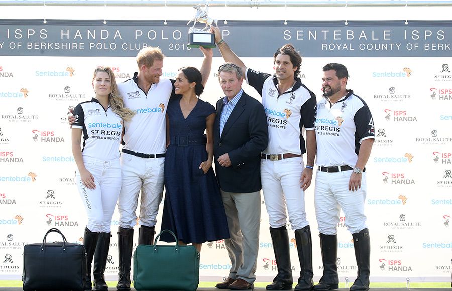 prince harry wins polo