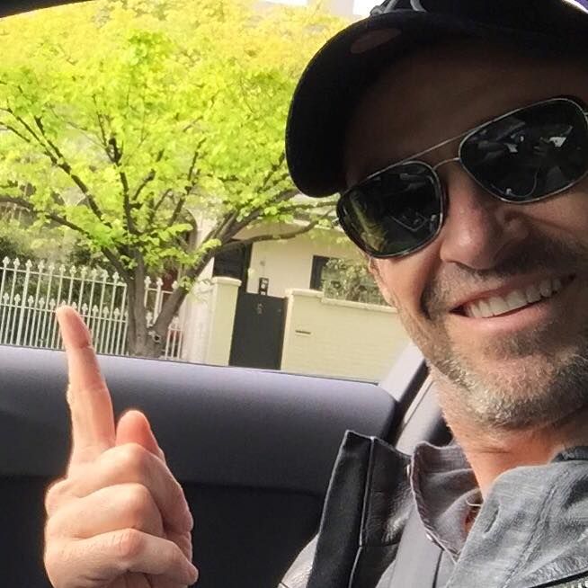 Hugh Jackman’s bittersweet selfie outside first marital home with Deborra-Lee Furness