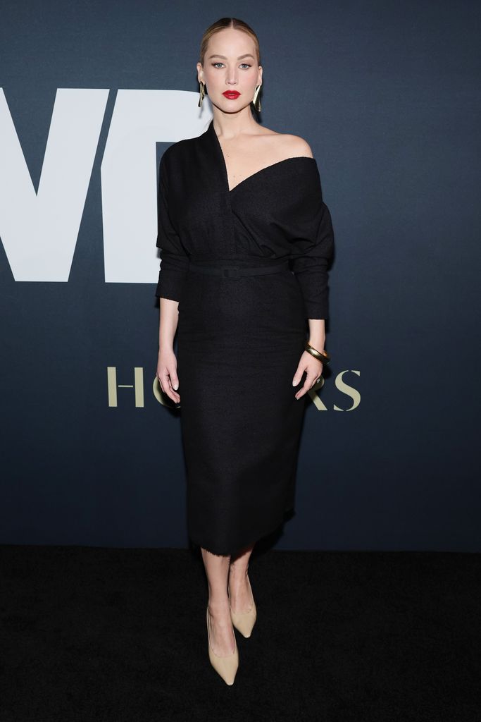 Jennifer Lawrence attends the 2023 WWD Honors at Casa Cipriani on October 24, 2023 in New York City. 