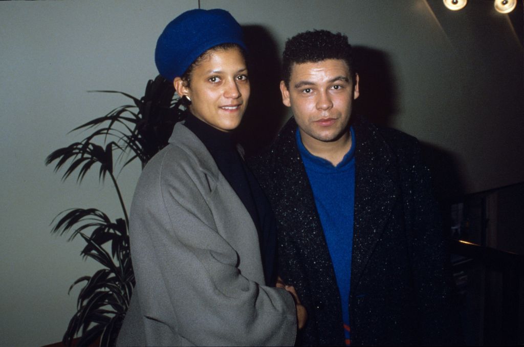 Cathy Tyson and Craig Charles in 1987