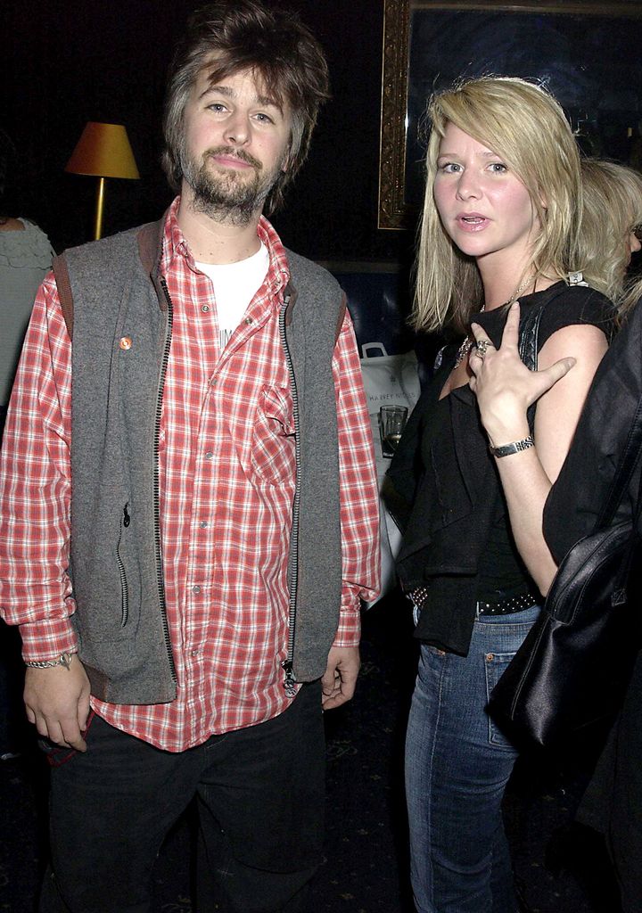 Beatle Ringo Starr's children Jason Starkey (left) and Lee Starkey at Bill Wyman's Book "Rolling With The Stones" Launch Party At The Cafe De Paris In London, 2002