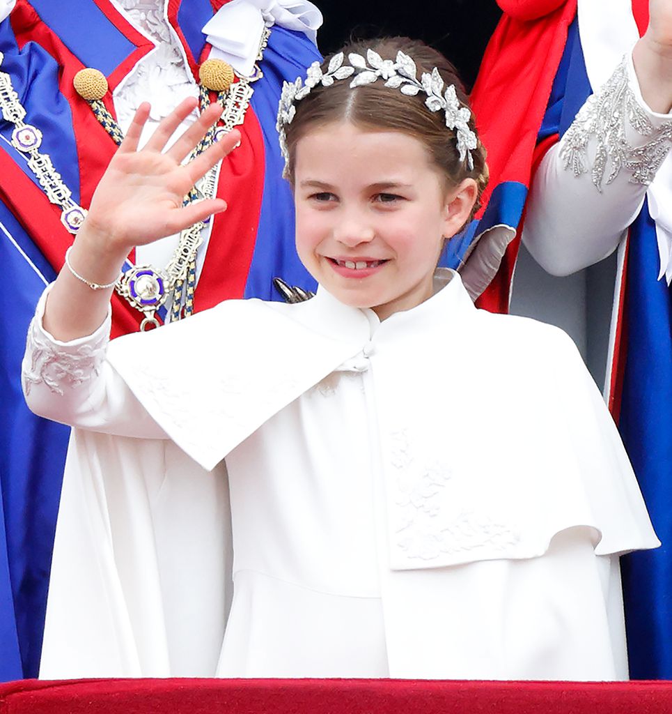 Princess Charlotte wears pearl bracelet at King Charles' coronation