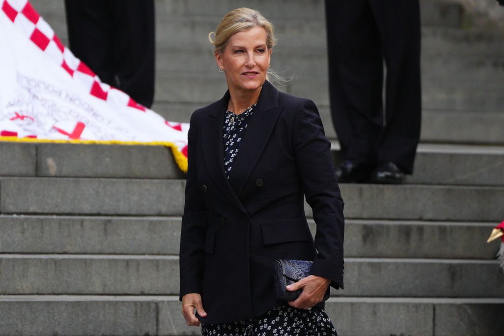  Sophie, Duchess of Edinburgh arrives at St Paul's Cathedral