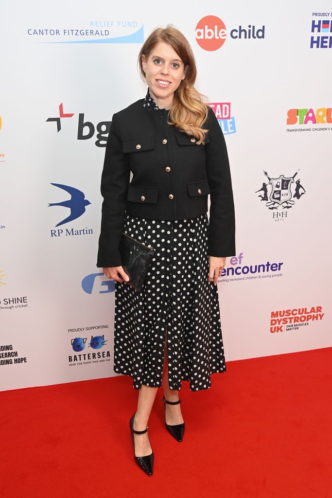 Princess Beatrice of York attends the BGC Group Charity Day on behalf of Cantor Fitzgerald Relief Fund, raising millions for good causes in memory of BGC's colleagues lost on 9/11, on September 11, 2024 in London, England. (Photo by Dave Benett/Getty Images for BGC Group)