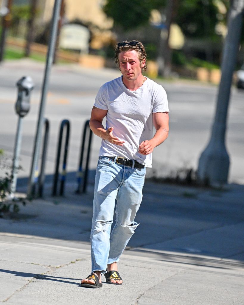 Jeremy Allen White has gotten in great shape for his role in Iron Claw