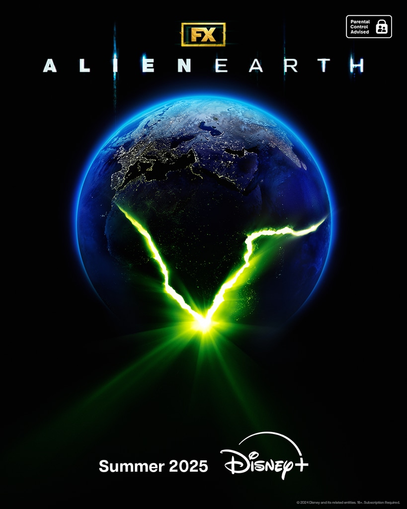 Movie poster for Disney+'s Alien: Earth