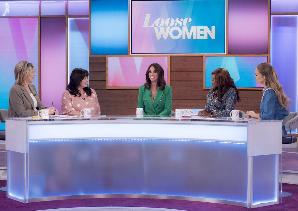 Ruth Langsford, Coleen Nolan, Andrea McLean, Kelle Bryan and Katie Piper on Loose Women