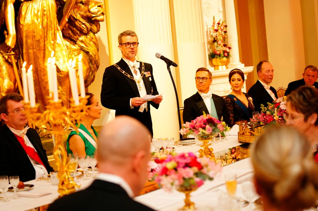 King Frederik delivers speech in Finland