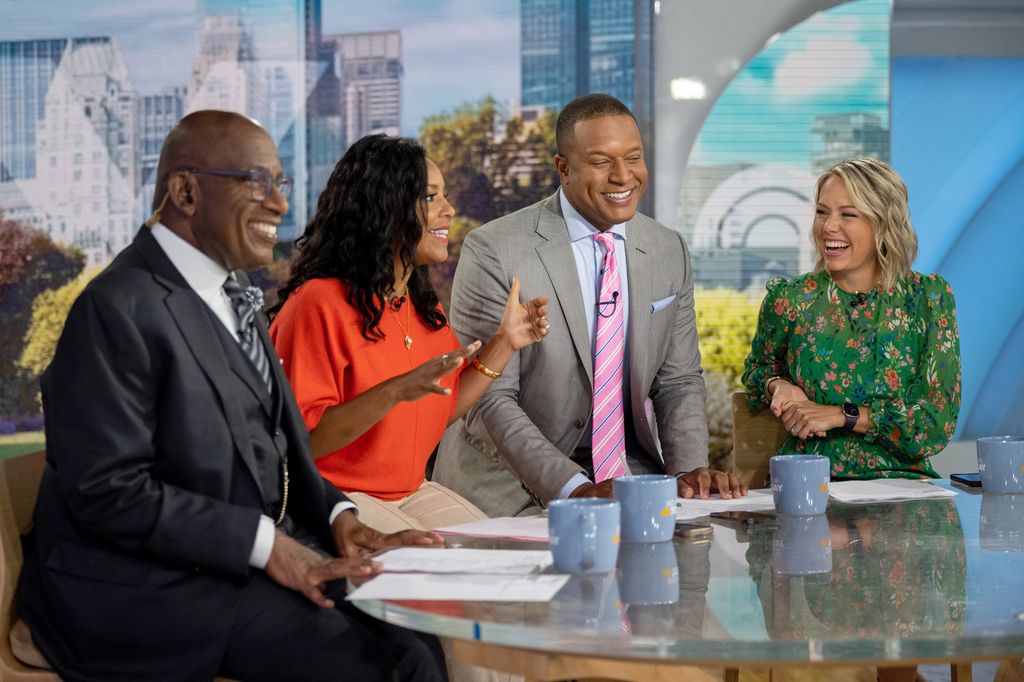 The Today Third Hour co-anchors in the NBC studios