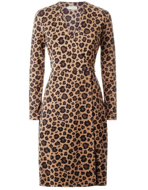 leopard print dress hobbs