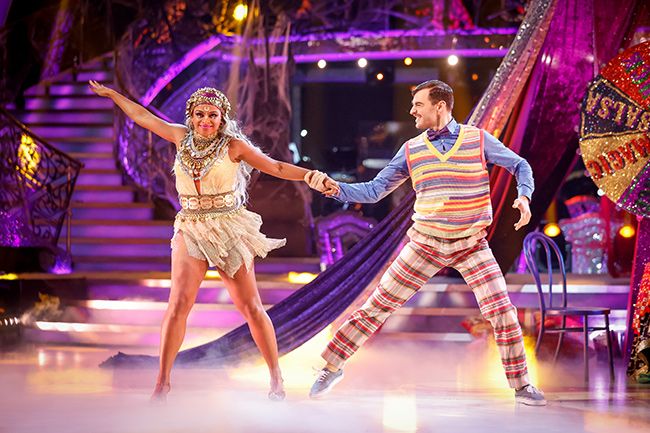 Strictly Fleur East and Vito dance off