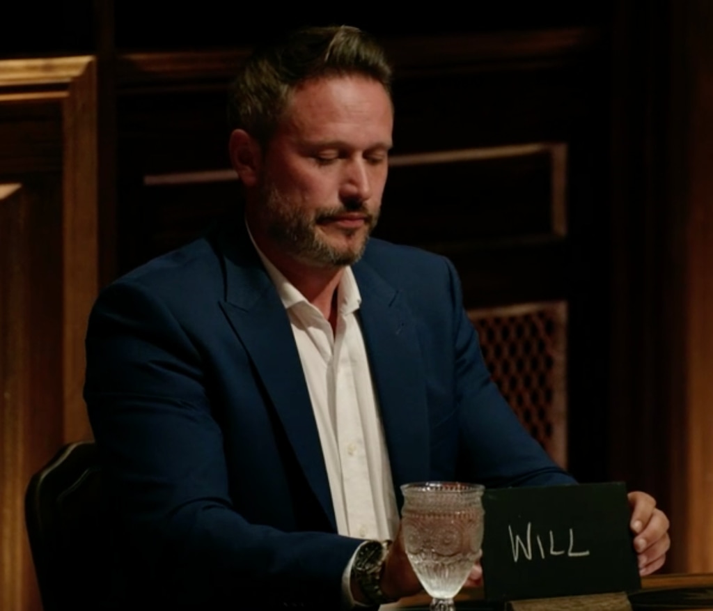 A man holds upo a board