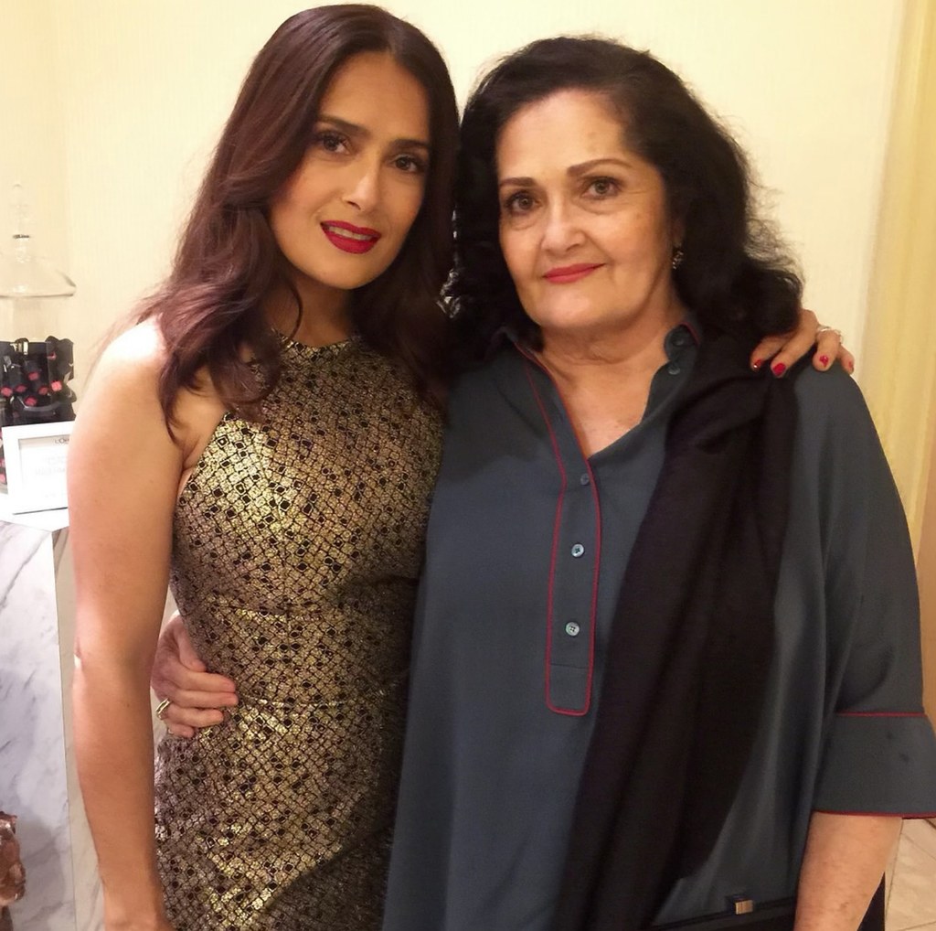 Mother's Day 2025 photo shared by Salma Hayek with her mom Diana