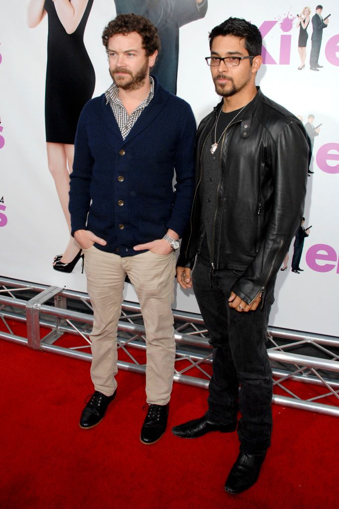 Wilmer Valderrama and Danny Masterson attending a premiere together in 2010