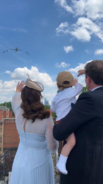 eugenie jack august flypast