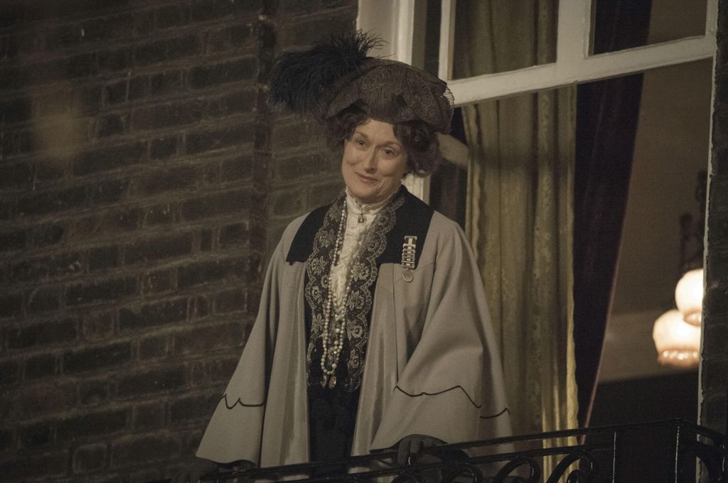 Meryl Streep is Emmeline Pankhurst