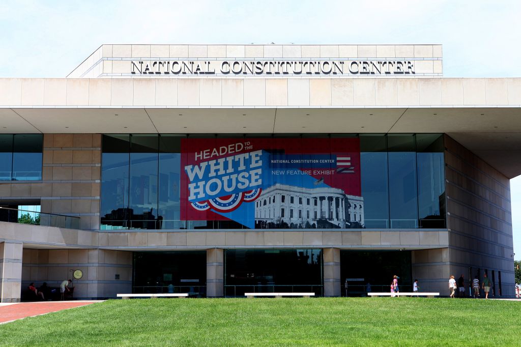 National Constitution Center in Philadelphia, Pennsylvania on August 27, 2016.