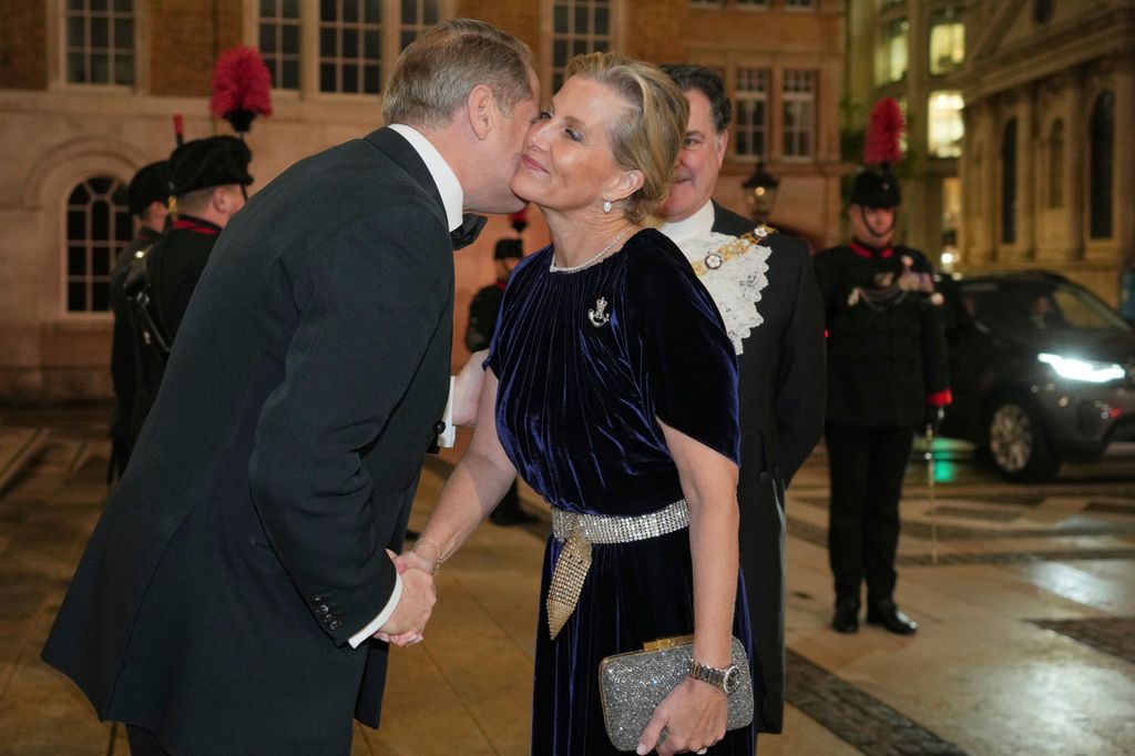 The Duchess of Edinburgh is greeted as she attends the Biennial RIFLES Awards Dinner on November 27, 2025