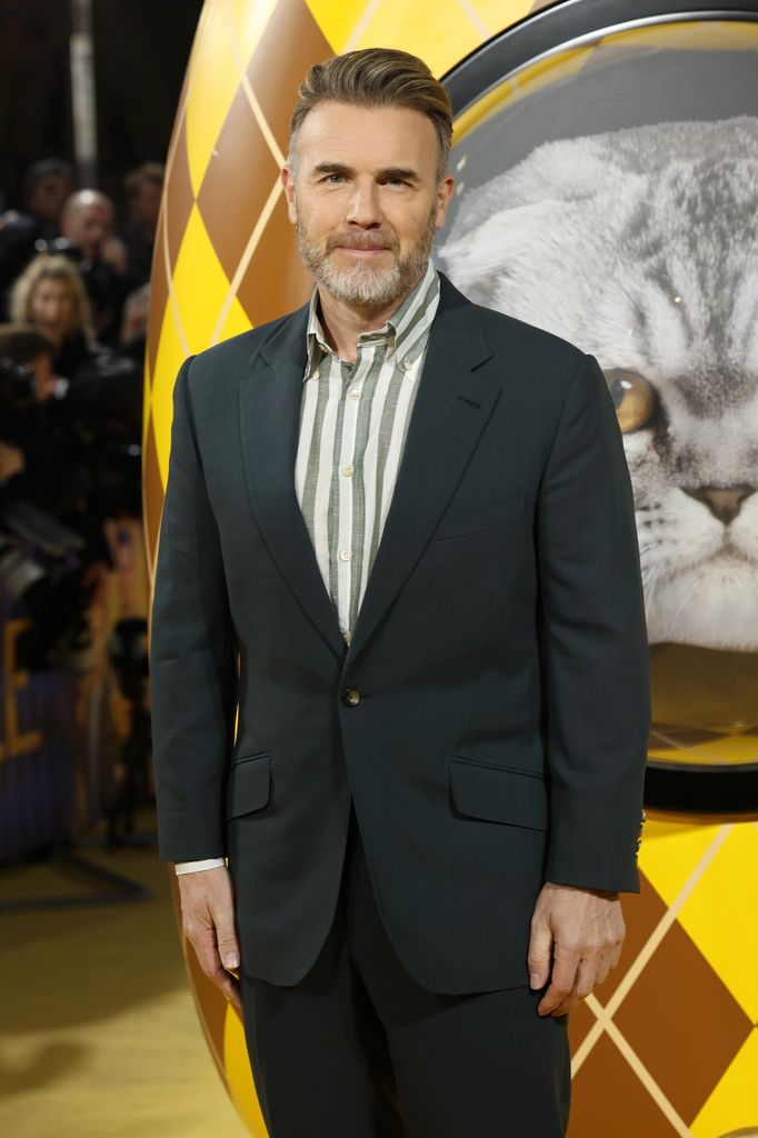 Gary Barlow in a suit