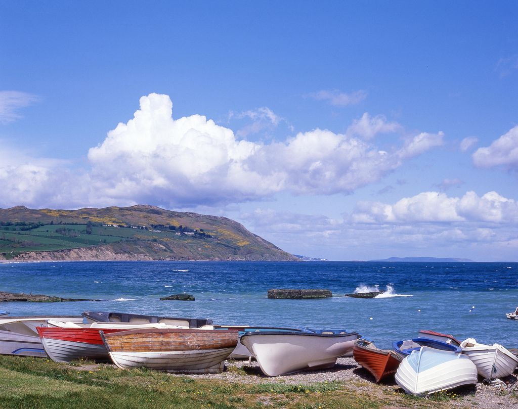 beach view in Greystones, County Wicklow