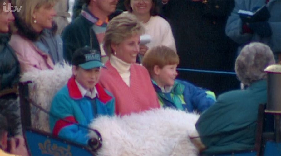 princess diana documentary skiing with william and harry