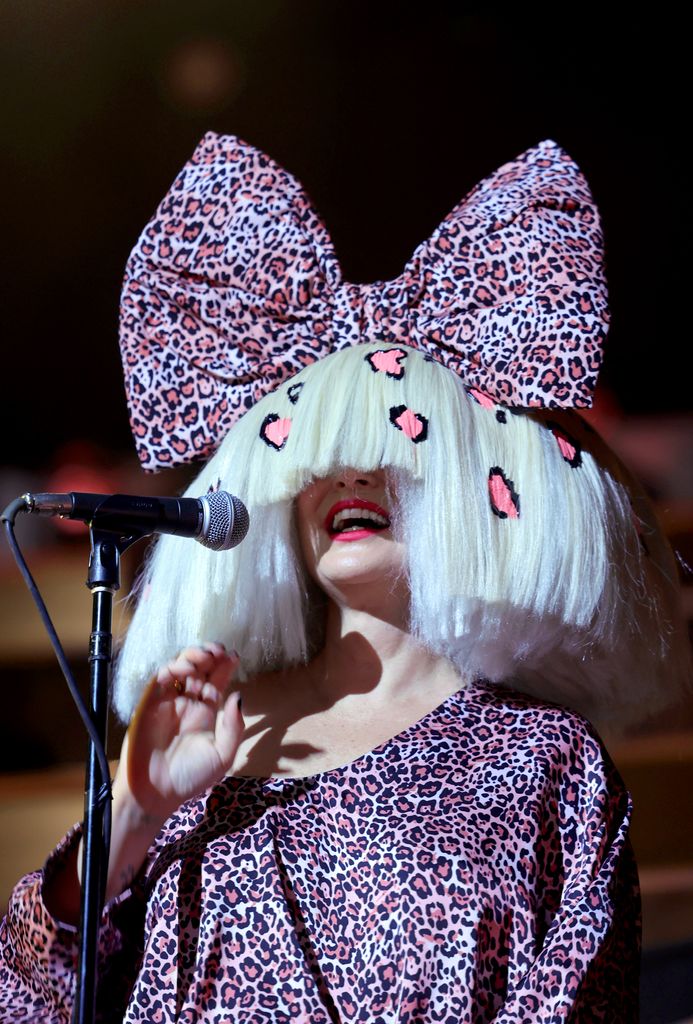 Sia is known to frequently hide her appearance