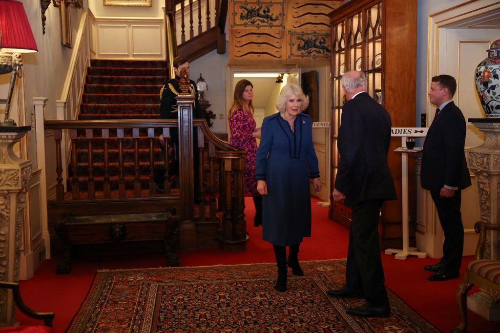 Clarence House's grand hallway
