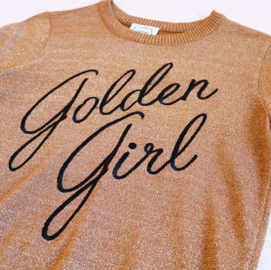 golden girl jumper