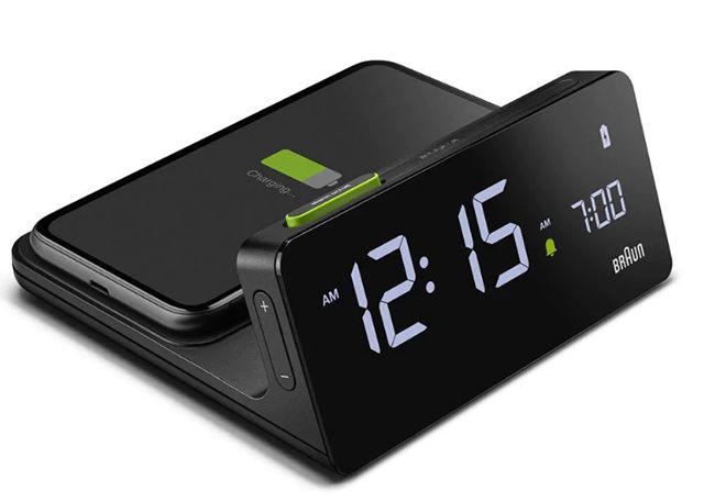 braun wireless alarm clock