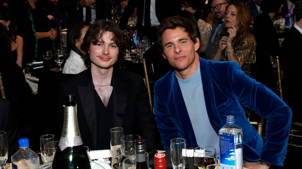 Jack Marsden and James Marsden at the 29th Annual Critics Choice Awards