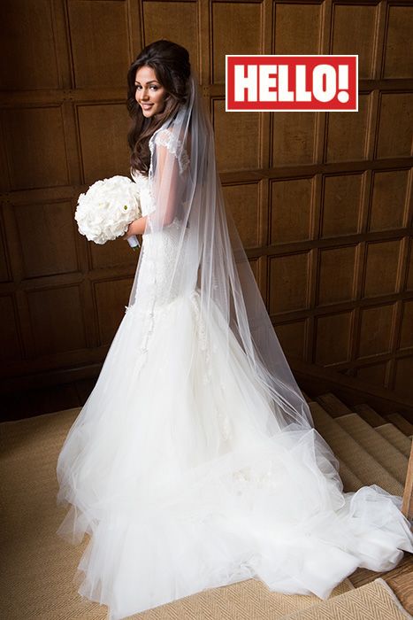 Michelle Keegan wedding dress