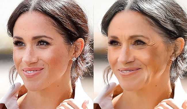 meghan markle before and after