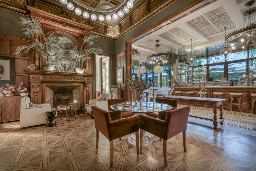 The Autograph Collection's five-star Cotton House Hotel in Barcelona, Spain, worth $5200.