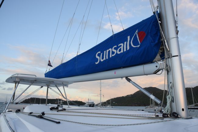 Antigua sunsail boat