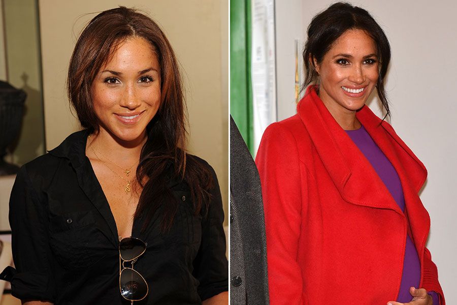 meghan markle then and now new