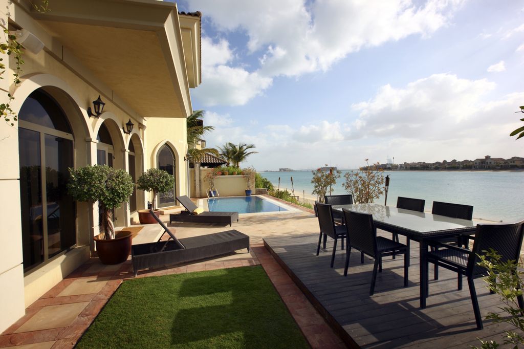 A private villa on The Palm Jumeirah