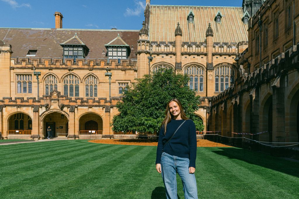 Princess Ingrid Alexandra on campus