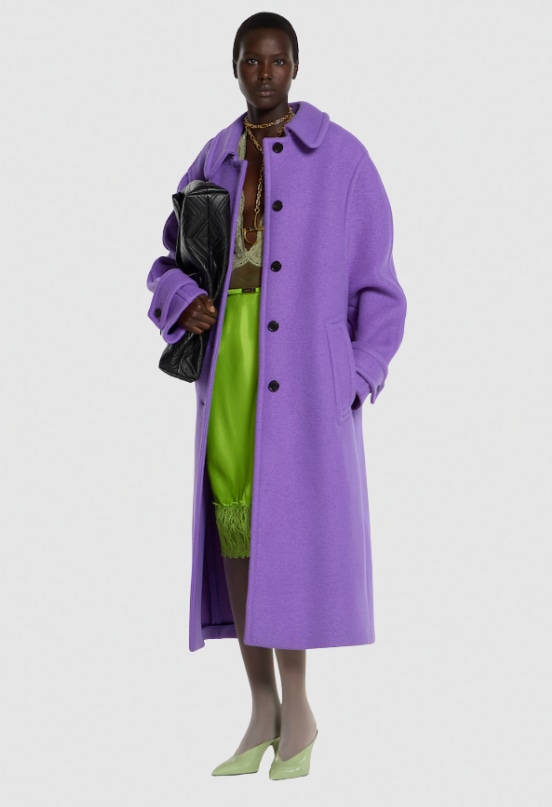 Compact wool cashmere coat
GUCCI