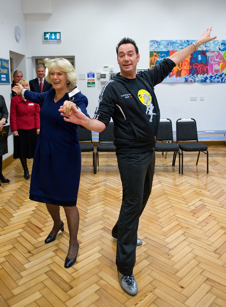 Camilla dancing with Craig Revel Horwood in 2009