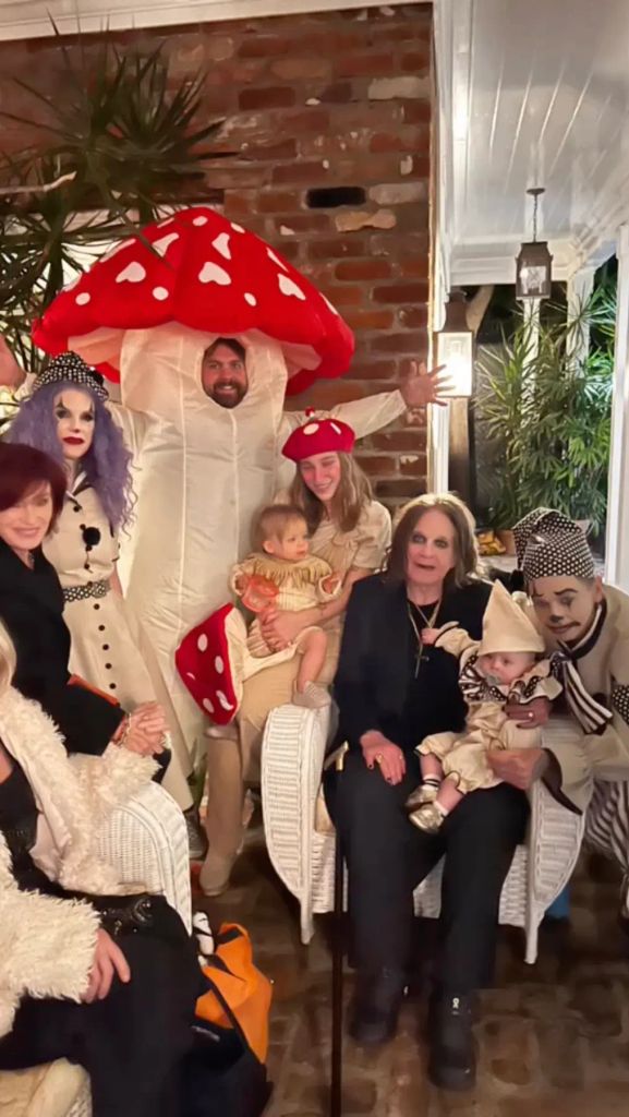 Ozzy with his family