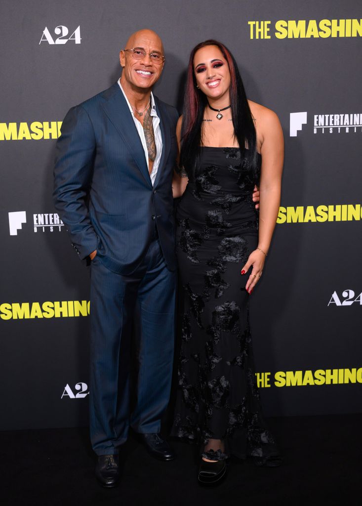 simone dwayne johnson premiere