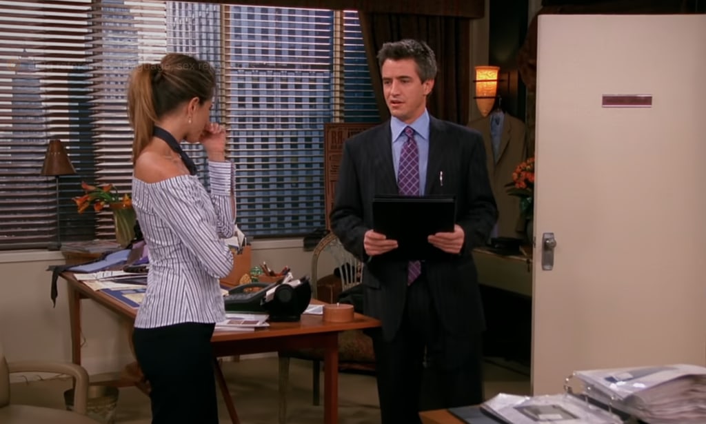 Jennifer Aniston and Dermot Mulroney on Friends