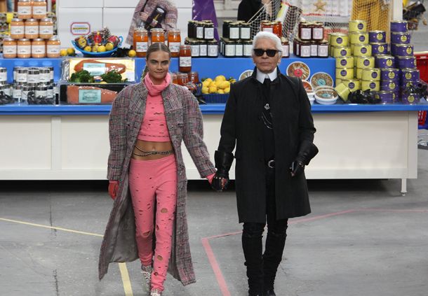 Karl Lagerfeld Takes You to Chanel's Supermarket 
