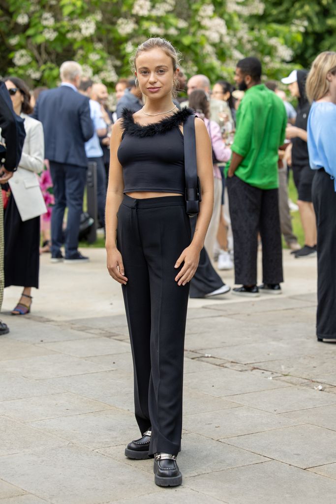 Lady Amelia Windsor attends the BFC Summer Party 2023 at The Serpentine Pavilion on July 10, 2023 in London, England. (Photo by Shane Anthony Sinclair/Getty Images)