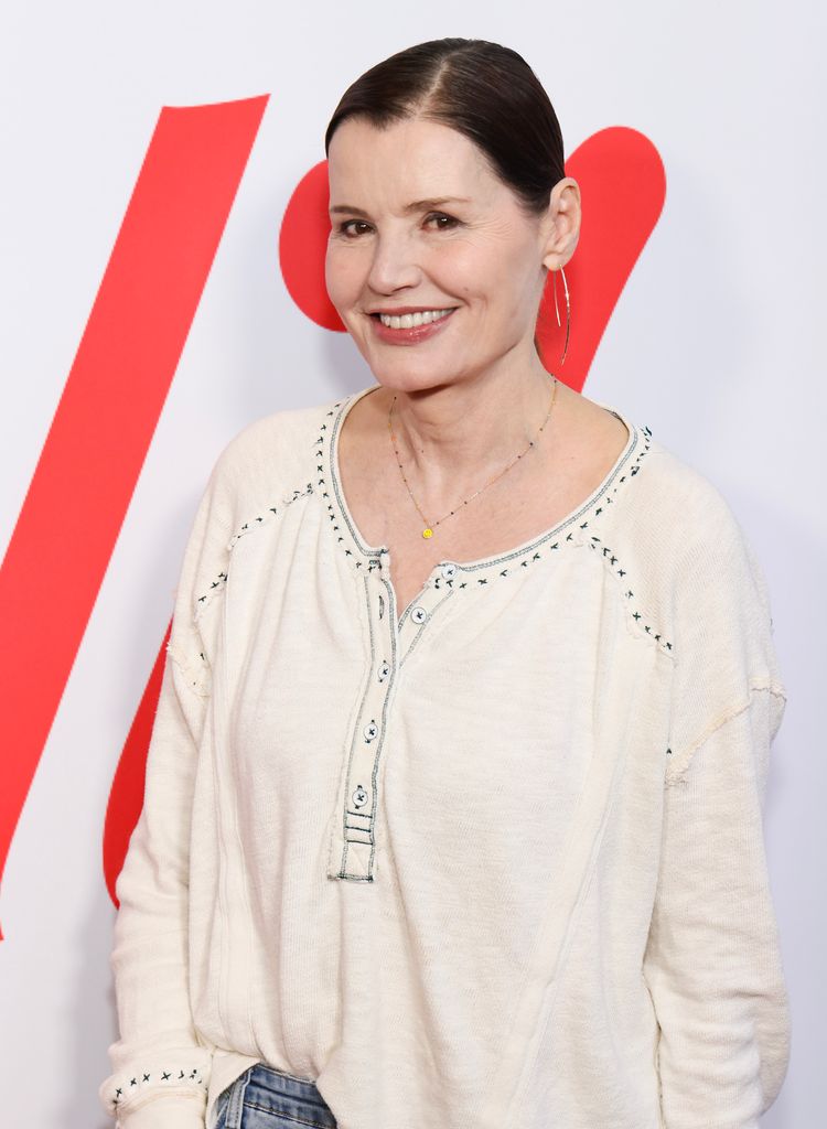 LOS ANGELES, CALIFORNIA - JULY 08: Geena Davis attends the Los Angeles special screening of Sony Pictures Classics "Oh, Hi!" at AMC The Grove 14 on July 08, 2025 in Los Angeles, California. (Photo by Rodin Eckenroth/Getty Images)