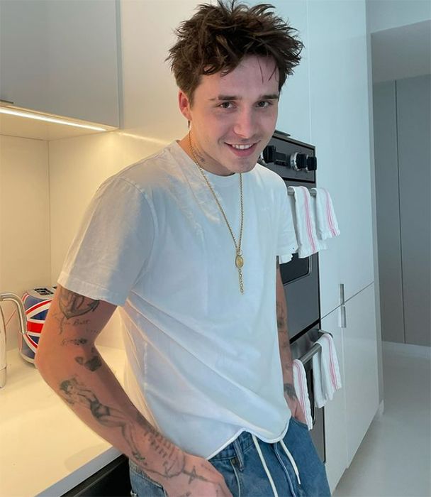 brooklyn beckham kitchen